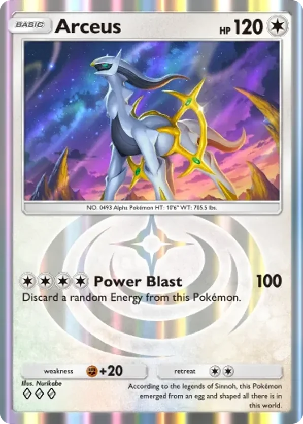 Arceus · Triumphant Light