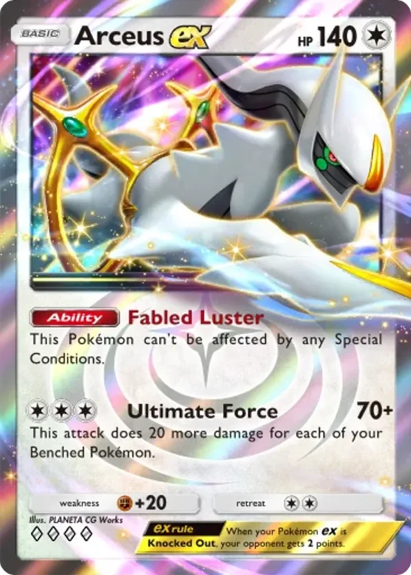 Arceus ex · Triumphant Light