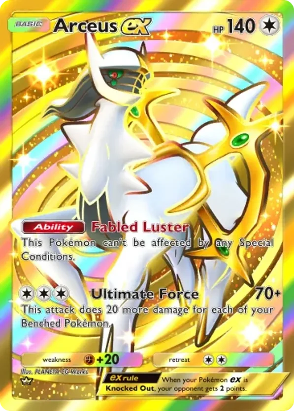 Arceus ex · Triumphant Light