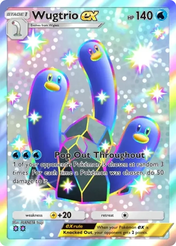 Wugtrio ex · Shining Revelry