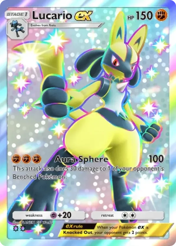 Lucario ex · Shining Revelry