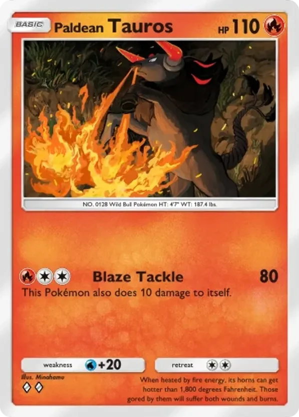 Paldean Tauros · Shining Revelry