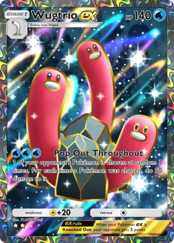 Wugtrio ex · Shining Revelry