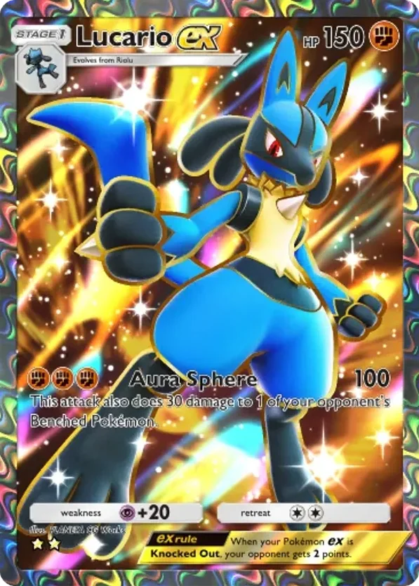 Lucario ex · Shining Revelry