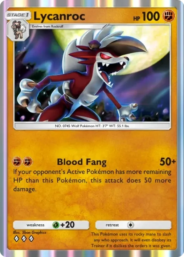 Lycanroc · Celestial Guardians