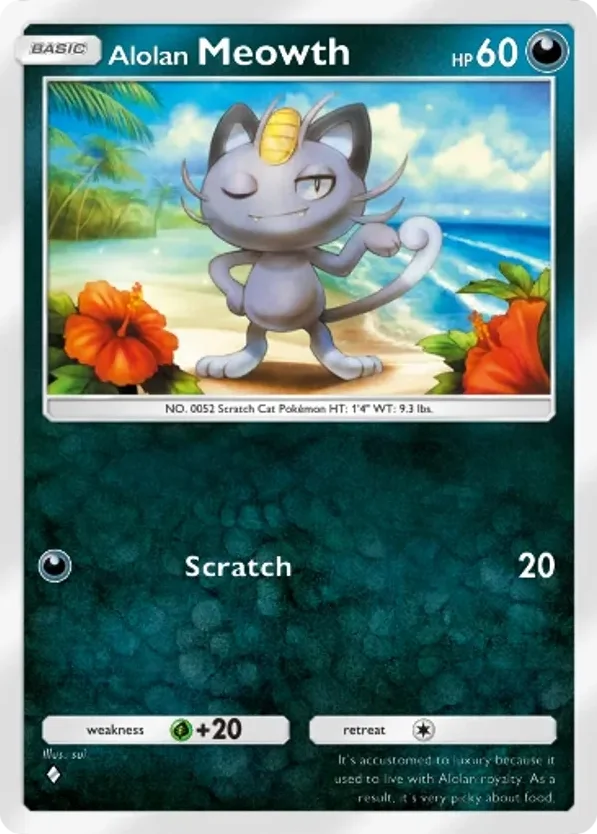Alolan Meowth · Celestial Guardians