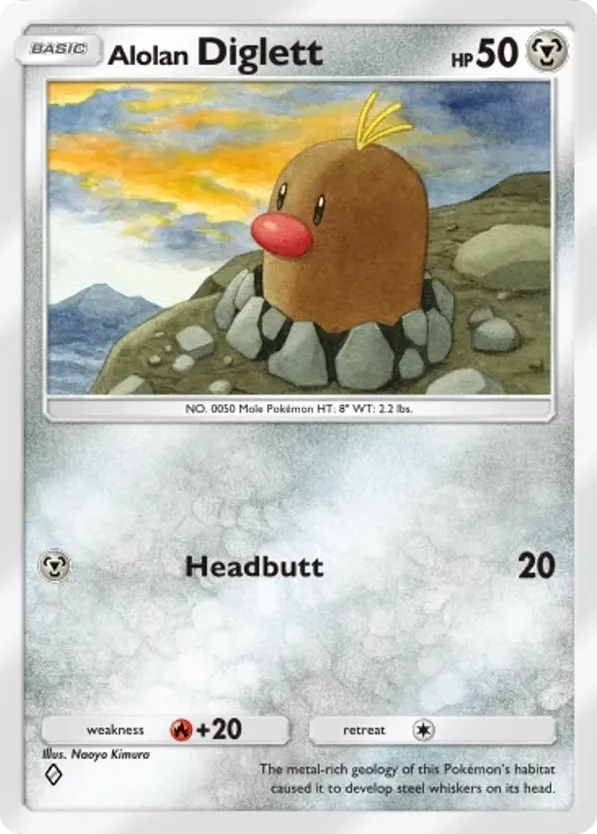 Alolan Diglett · Celestial Guardians