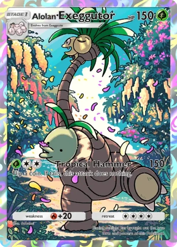 Alolan Exeggutor · Celestial Guardians