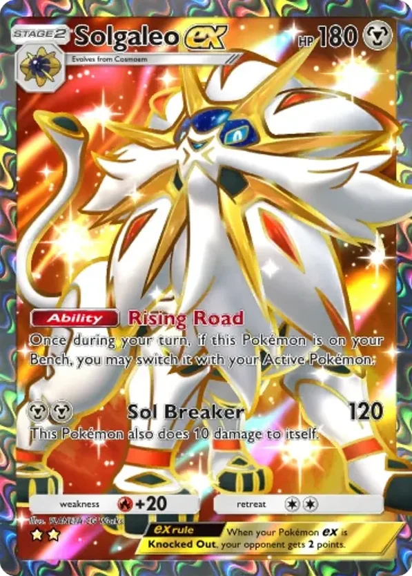 Solgaleo ex · Celestial Guardians