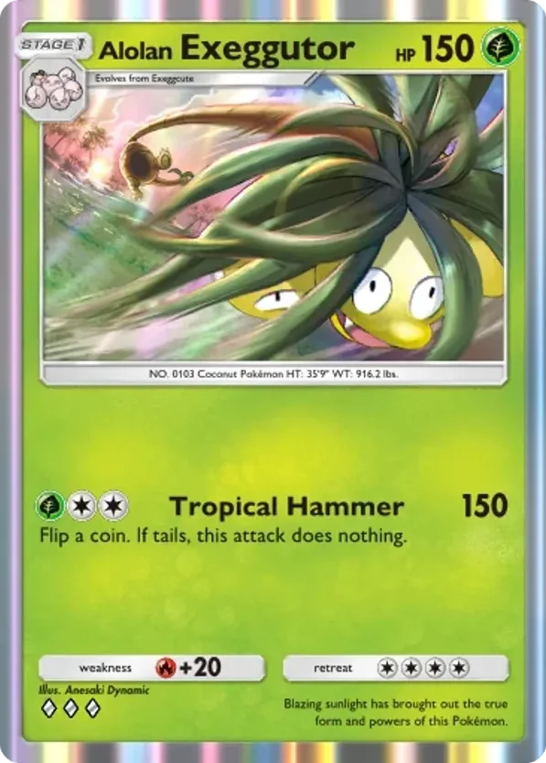 Alolan Exeggutor · Celestial Guardians