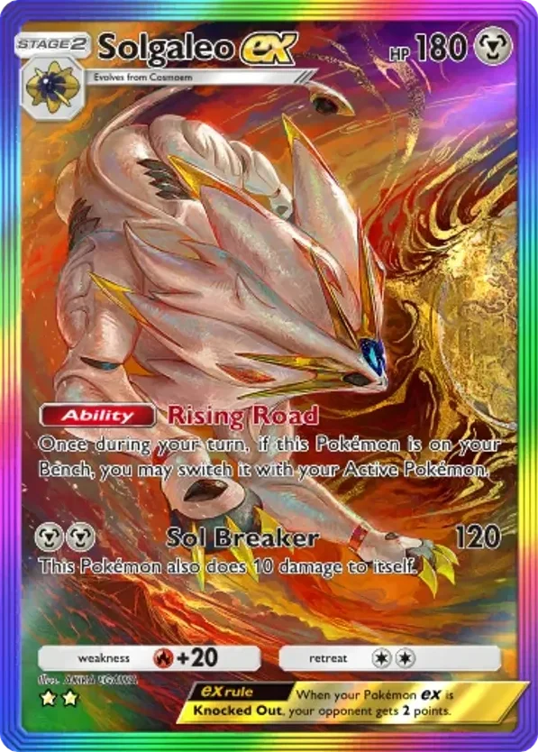 Solgaleo ex · Celestial Guardians