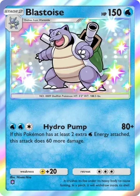 Blastoise · Celestial Guardians
