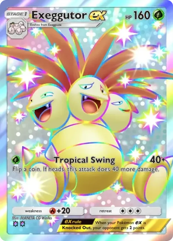 Exeggutor ex · Celestial Guardians