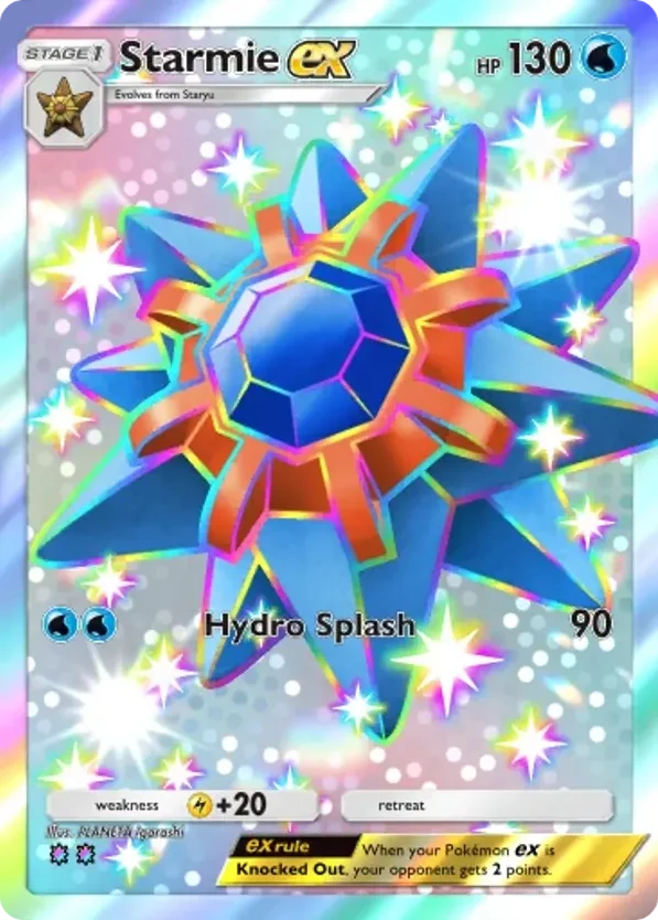 Starmie ex · Celestial Guardians