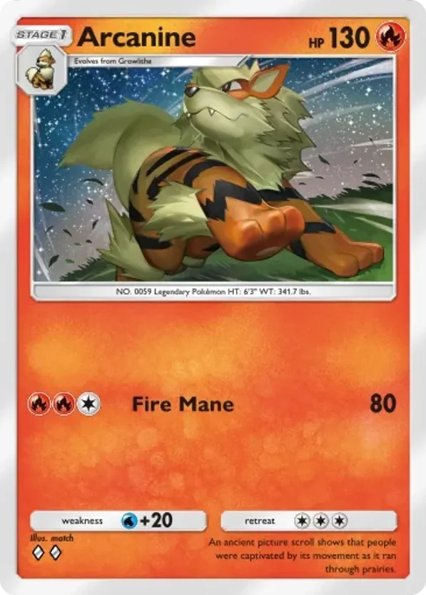 Arcanine · Celestial Guardians