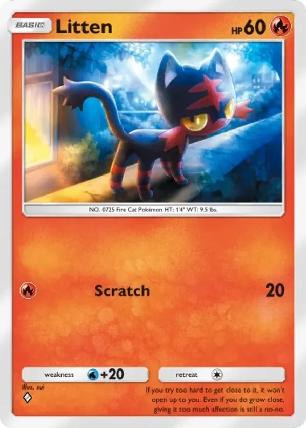 Litten · Celestial Guardians