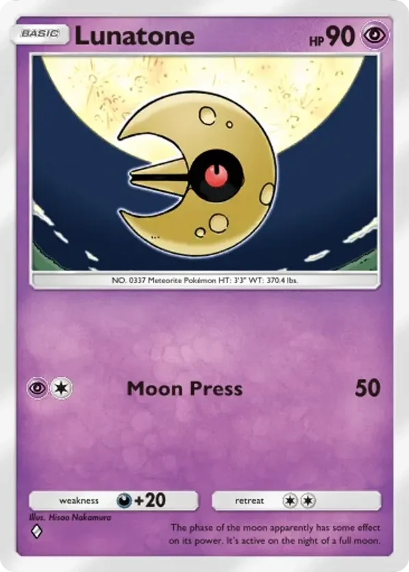 Lunatone · Celestial Guardians