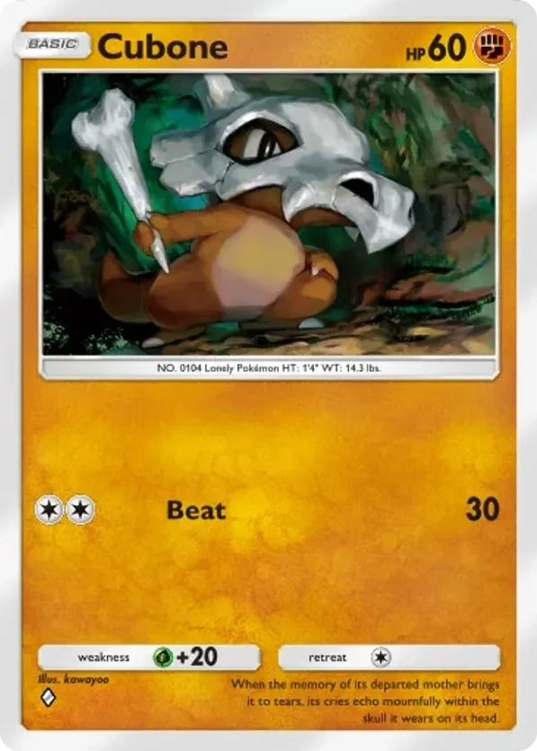 Cubone · Celestial Guardians