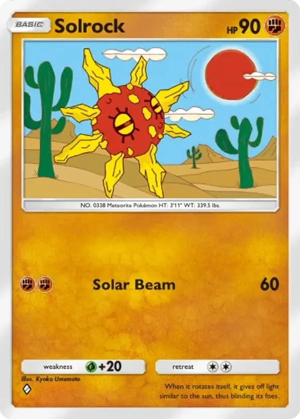 Solrock · Celestial Guardians