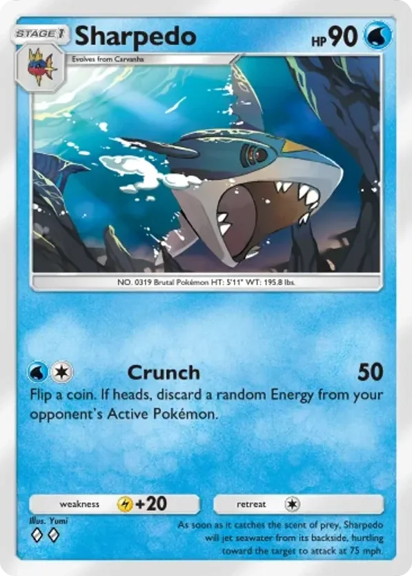 Sharpedo · Extradimensional Crisis