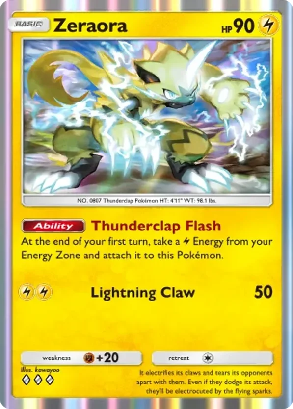 Zeraora · Extradimensional Crisis