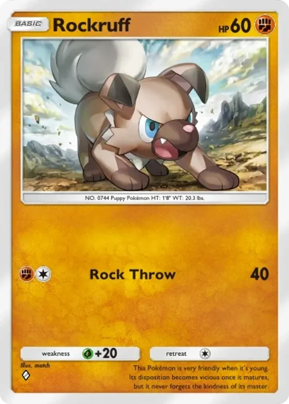 Rockruff · Extradimensional Crisis
