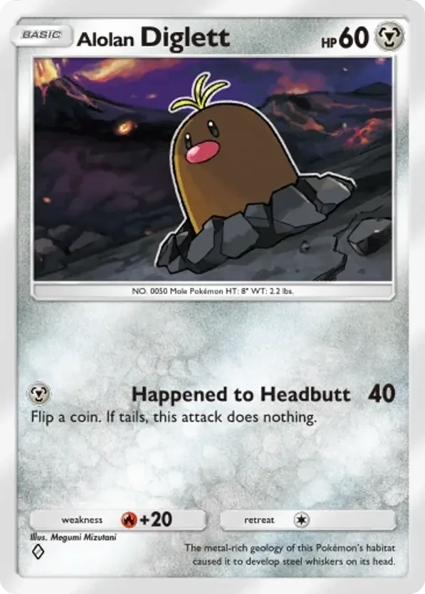 Alolan Diglett · Extradimensional Crisis