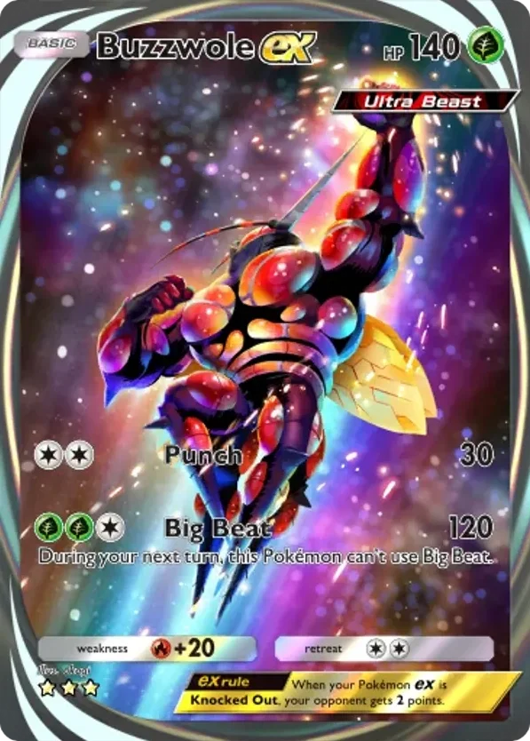 Buzzwole ex · Extradimensional Crisis