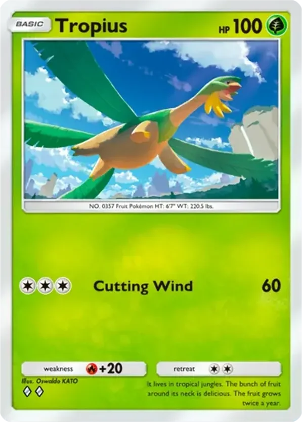 Tropius · Eevee Grove