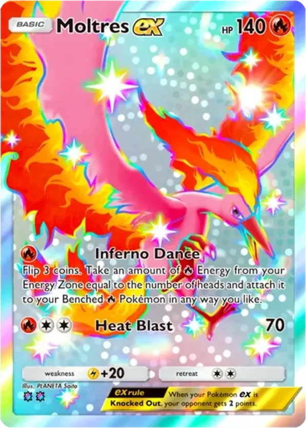 Moltres ex · Eevee Grove