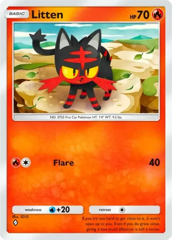 Litten · Eevee Grove