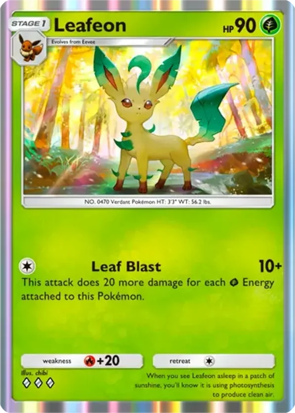 Leafeon · Eevee Grove