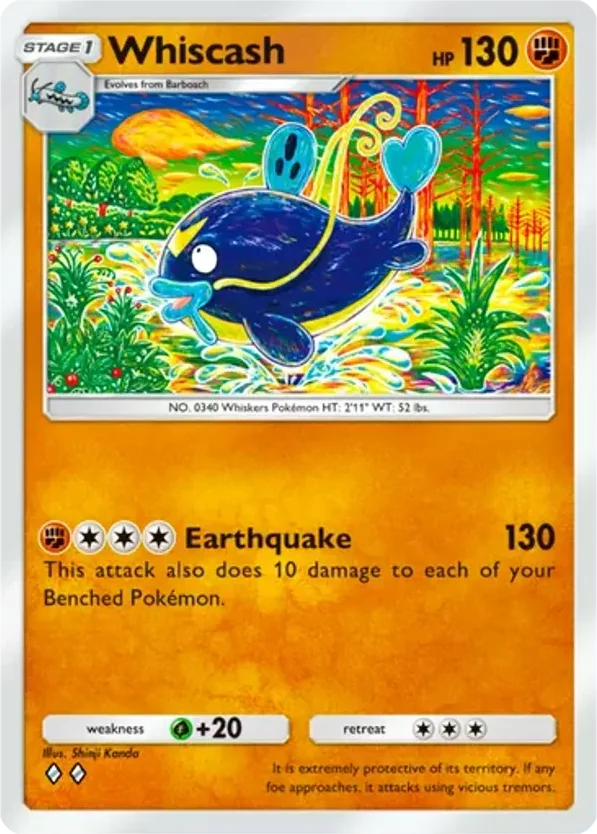 Whiscash · Eevee Grove