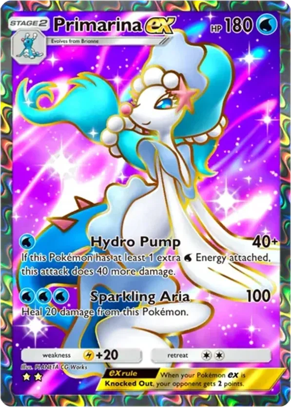 Primarina ex · Eevee Grove
