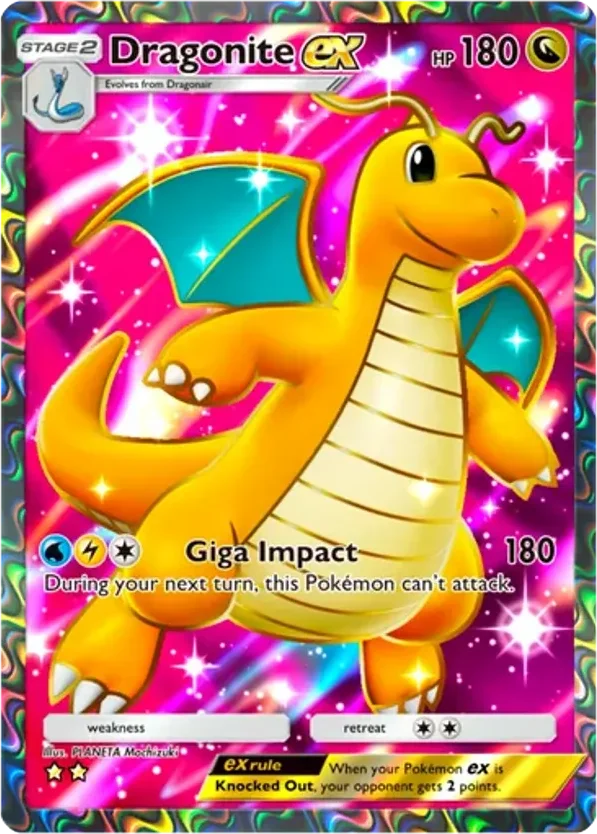 Dragonite ex · Eevee Grove