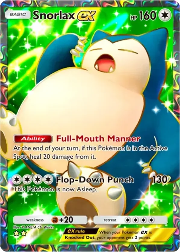 Snorlax ex · Eevee Grove