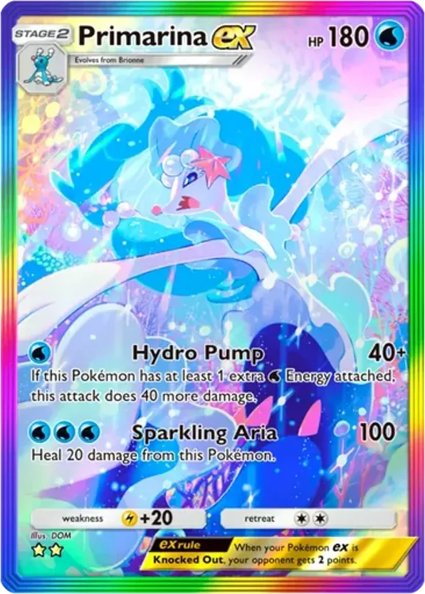 Primarina ex · Eevee Grove