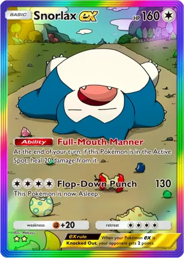 Snorlax ex · Eevee Grove