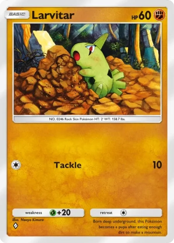 Larvitar · Wisdom of Sea and Sky