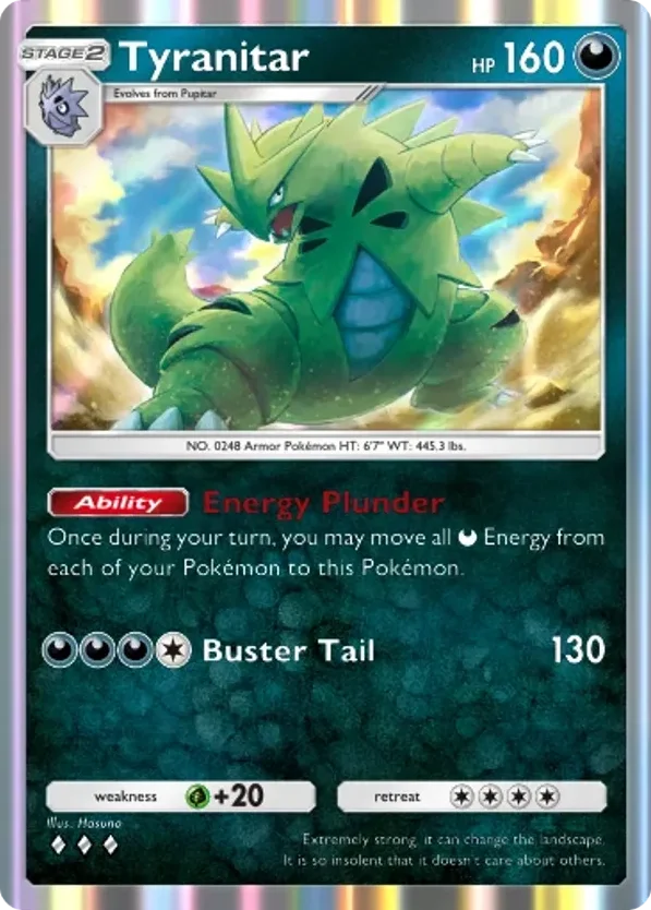 Tyranitar · Wisdom of Sea and Sky