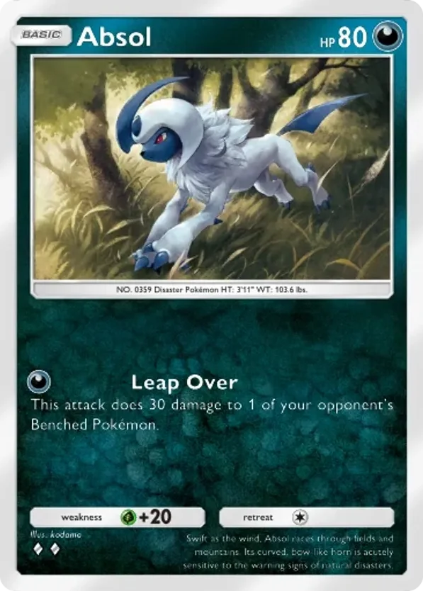 Absol · Wisdom of Sea and Sky