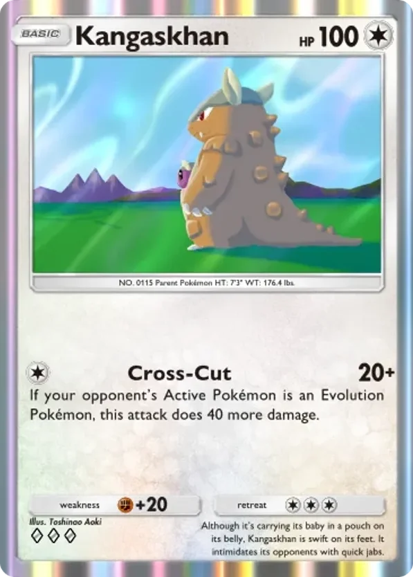 Kangaskhan · Wisdom of Sea and Sky