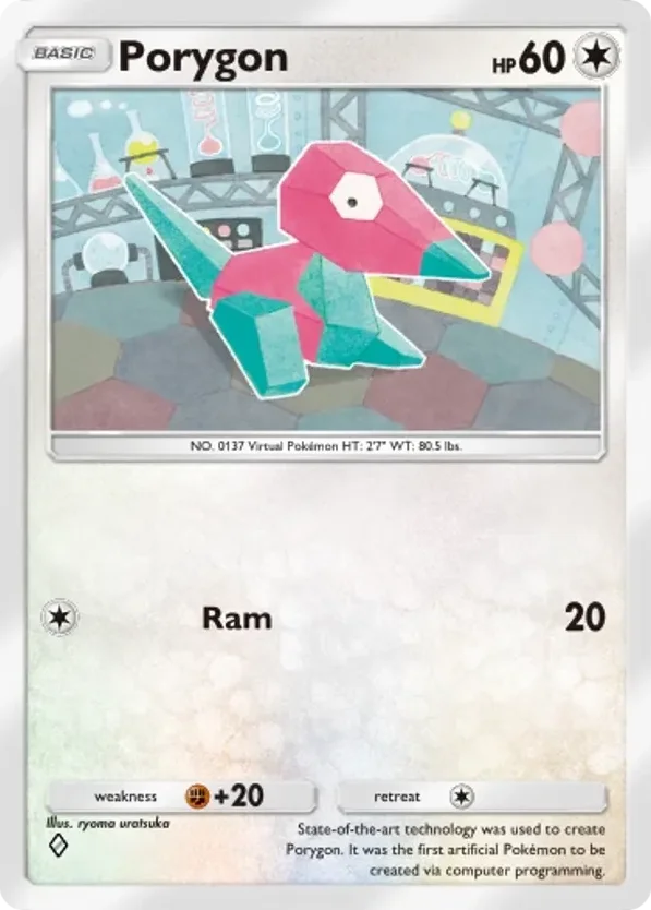 Porygon · Wisdom of Sea and Sky
