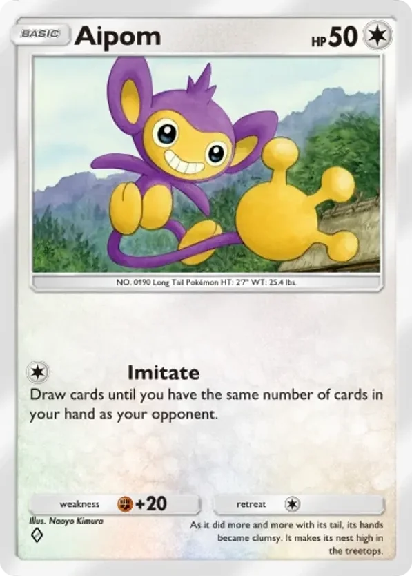 Aipom · Wisdom of Sea and Sky