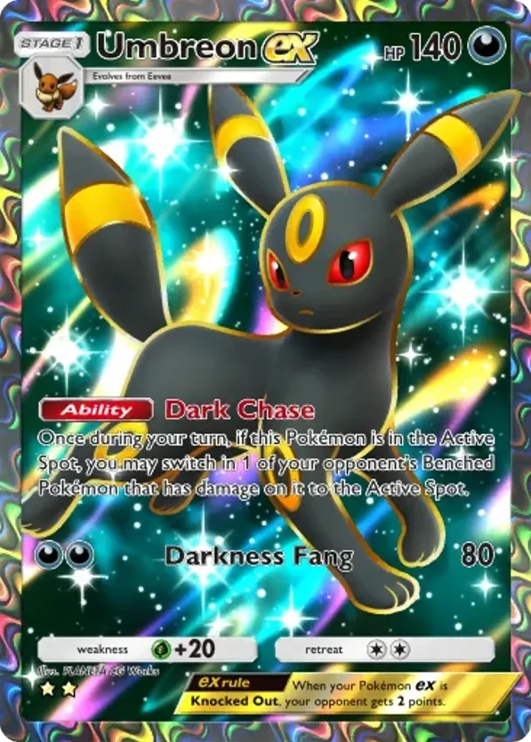 Umbreon ex · Wisdom of Sea and Sky