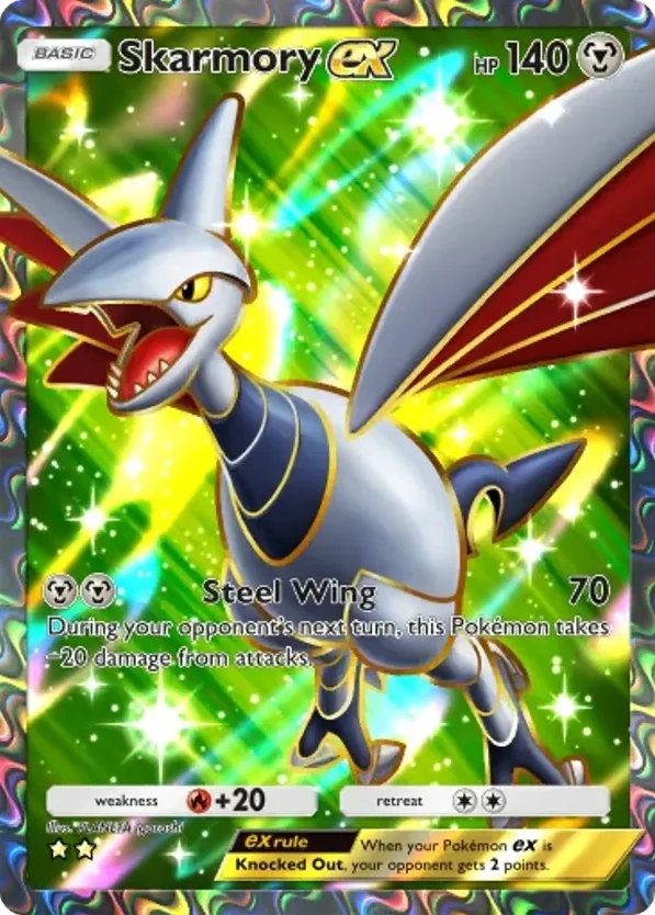 Skarmory ex · Wisdom of Sea and Sky