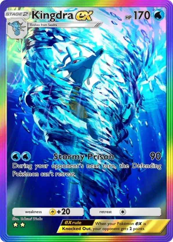 Kingdra ex · Wisdom of Sea and Sky