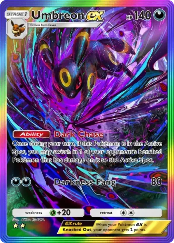 Umbreon ex · Wisdom of Sea and Sky