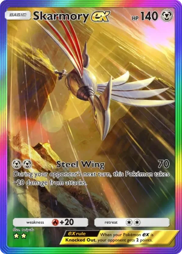 Skarmory ex · Wisdom of Sea and Sky