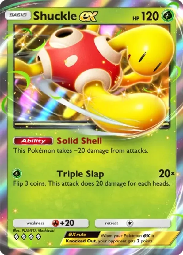 Shuckle ex · Wisdom of Sea and Sky